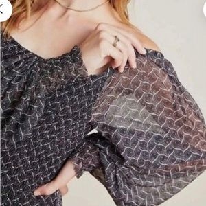 Anthro 😍 Smocked Top